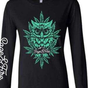 Ladies - Owl Long Sleeve
