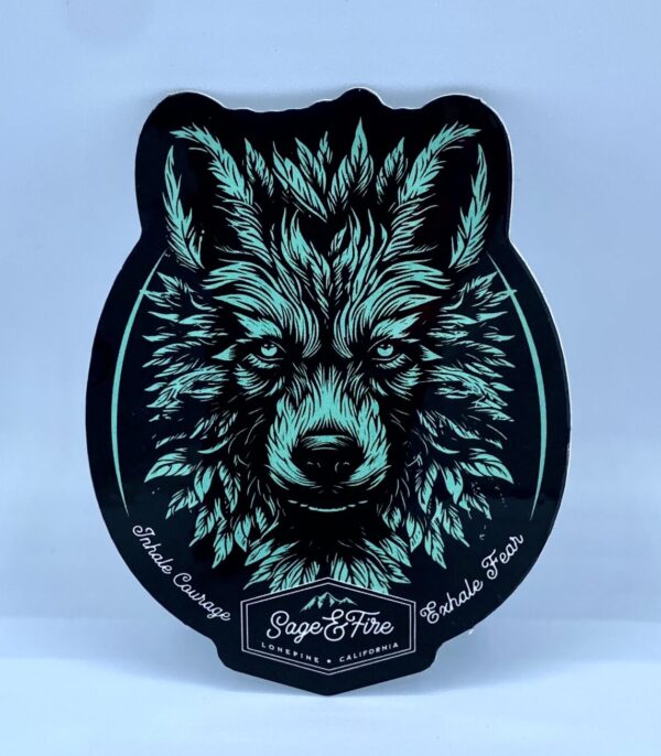 Sticker - Inhale Courage, Exhale Fear