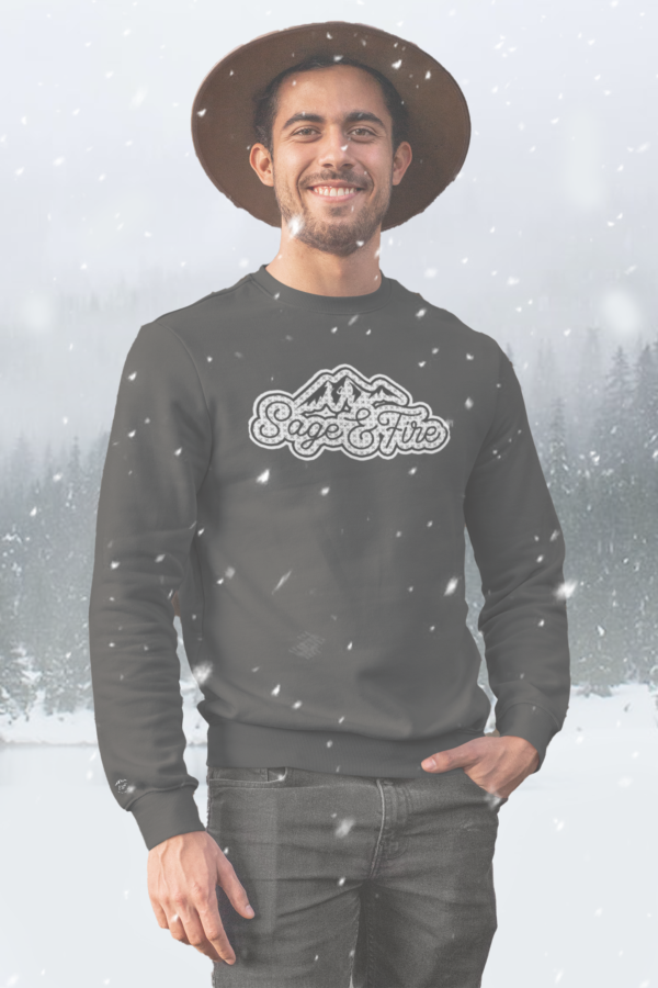 Dark Crew Neck Sweater